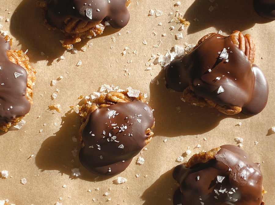 Homemade Chocolate Turtles