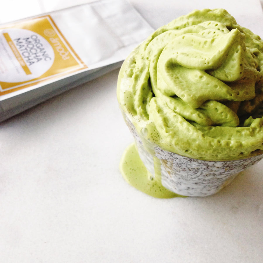 Coconut Matcha Whip Cream for all your Festivi-teas