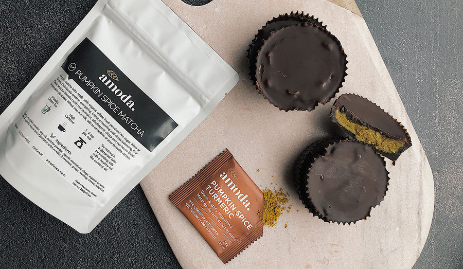 Recipe: Pumpkin Spice Walnut Butter Cups [GF/V]