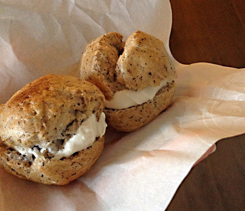Gluten-free Cream Puffs with Tea-infused Whip Cream