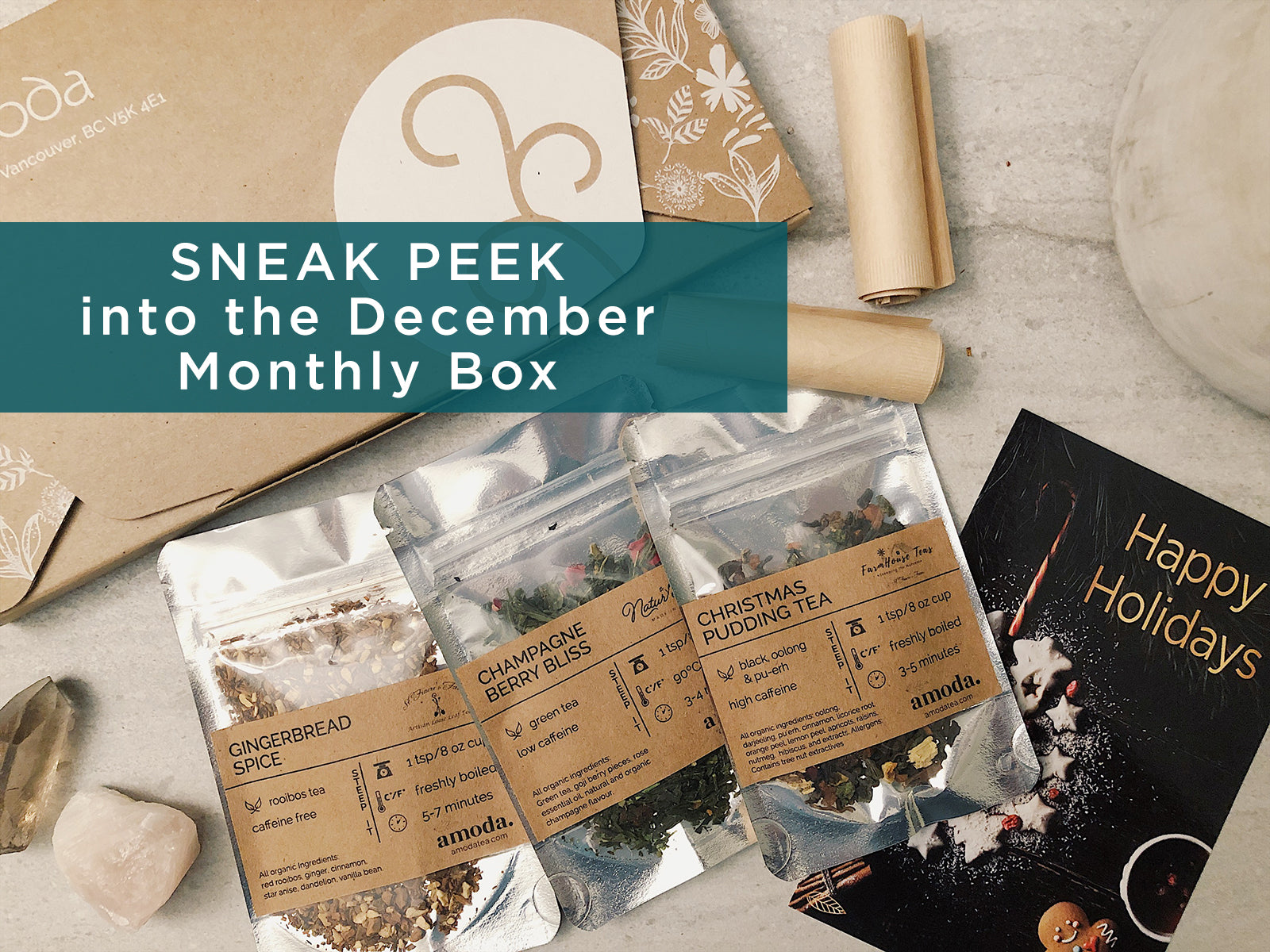 [SPOILERS] Sneak Peek: The December Monthly Box