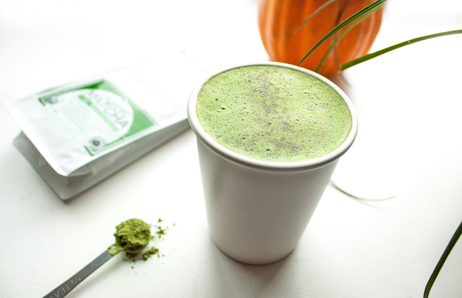 Pumpkin Matcha Latte