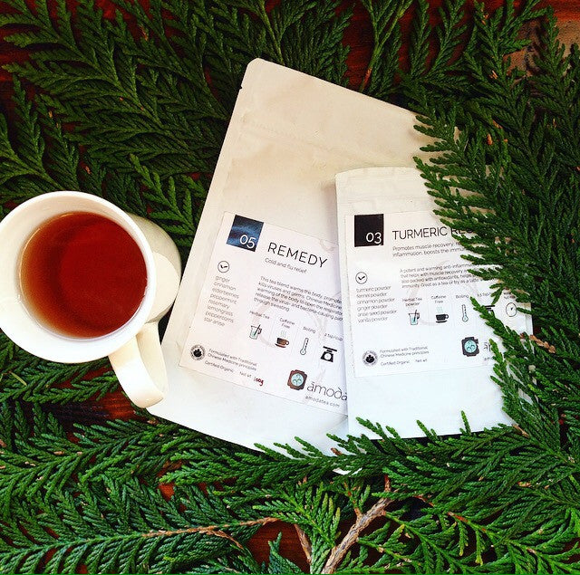 cold and flu tea set