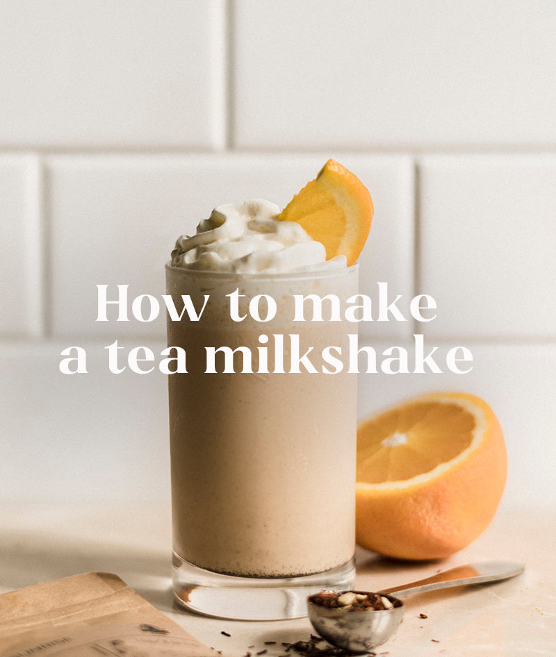 Cool off with this tea milkshake recipe