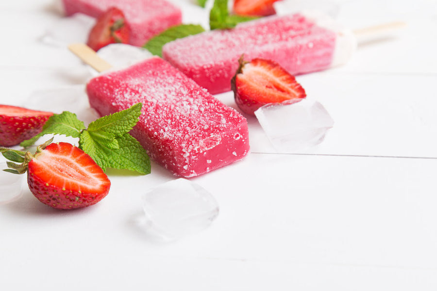Red Paradise Tea Popsicles