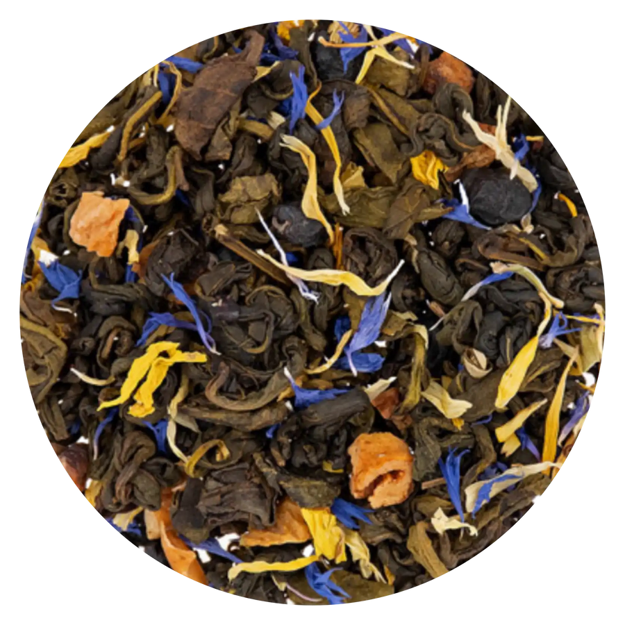 Blueberry Pie (Green Tea)