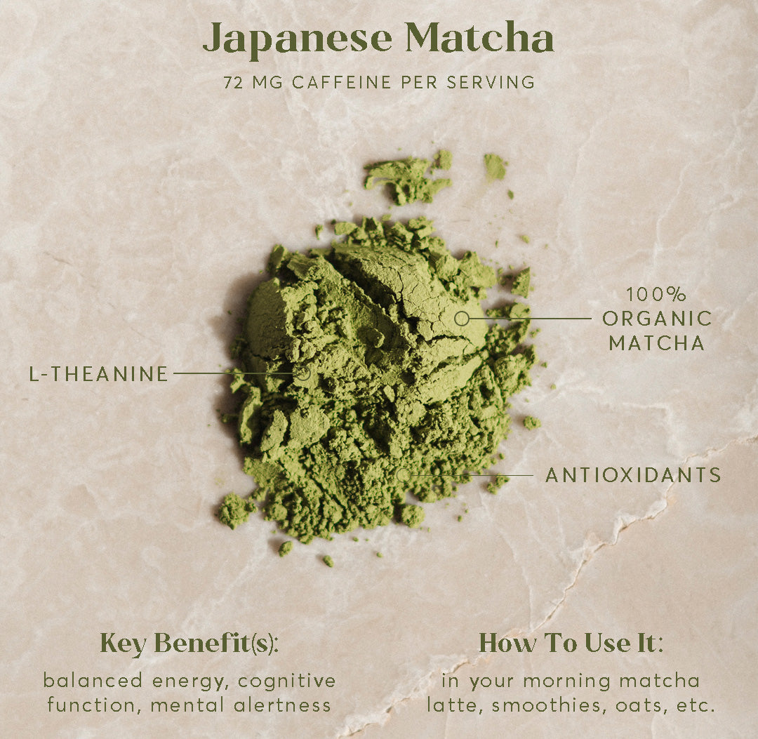 Organic Japanese Matcha 1 lb bulk bag | For smoothies & lattes