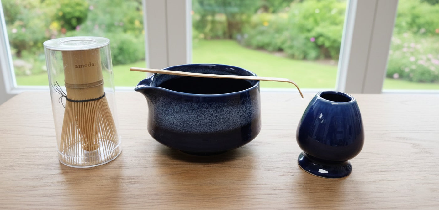 Deep Navy Matcha Set