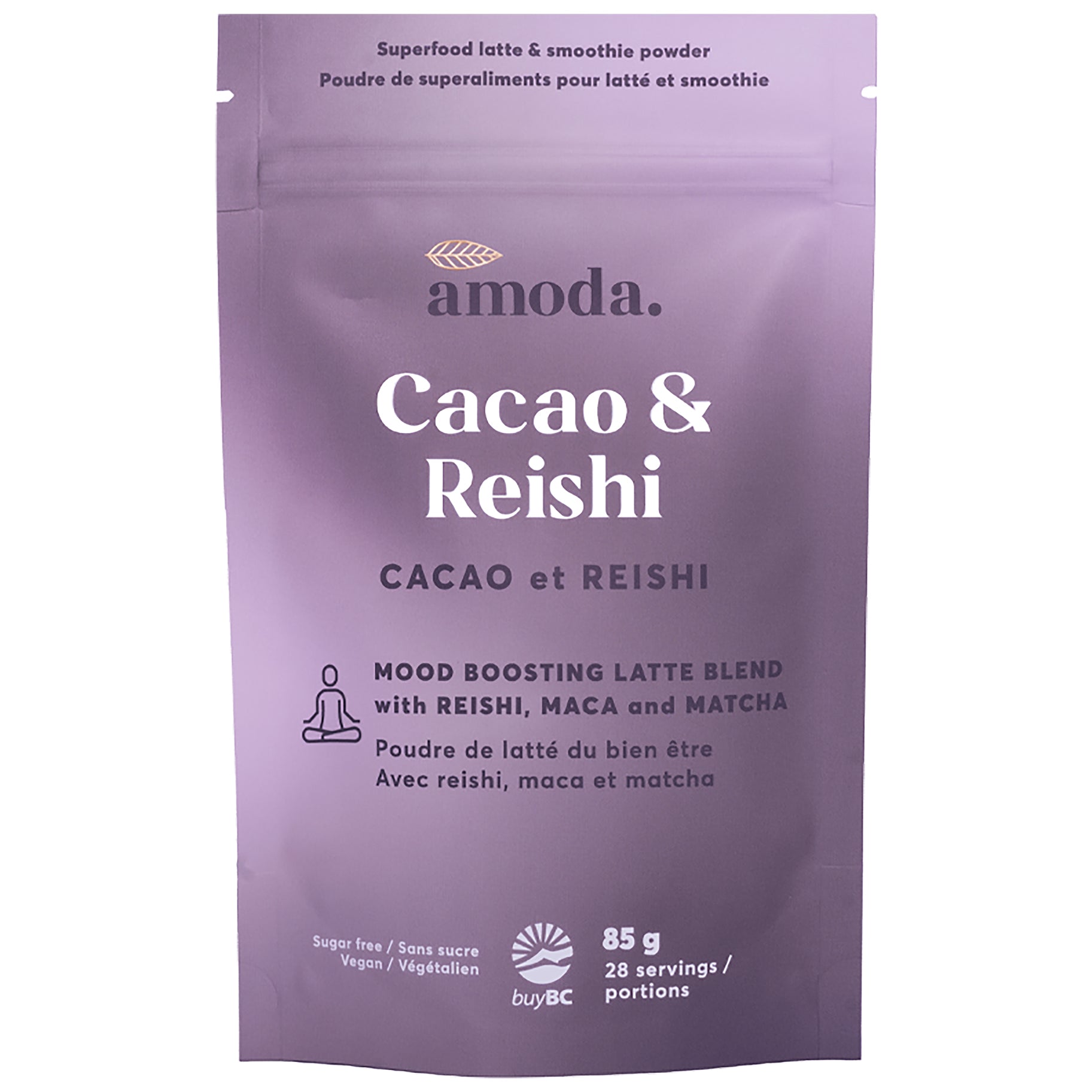 Cacao & Reishi | mood boosting matcha hot cacao blend