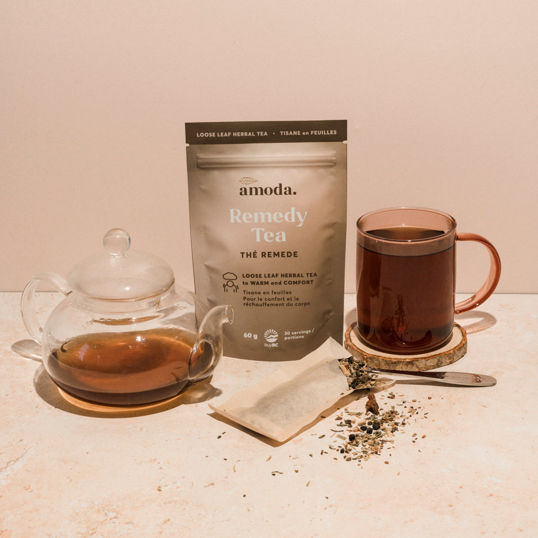 Remedy Tea | Herbal Wellness Tea · Amoda